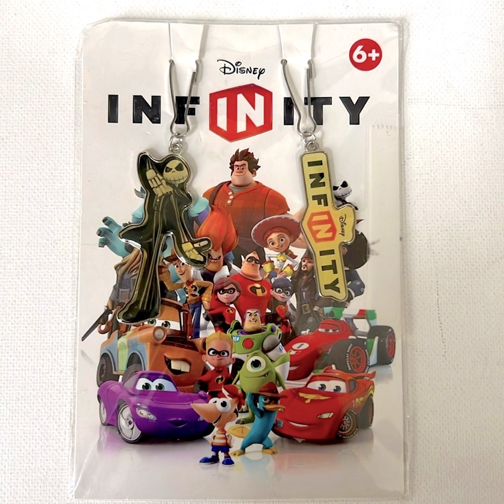 💥3/10 Sale - Disney Infinity NBC Jack Skellington Charm Keychain